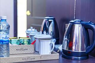 Отель Red Village Hotel Нур-Султан Улучшенный двухместный номер с 2 отдельными кроватями-6