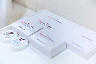 Отель Red Village Hotel Нур-Султан Люкс с кроватью размера «king-size»-11